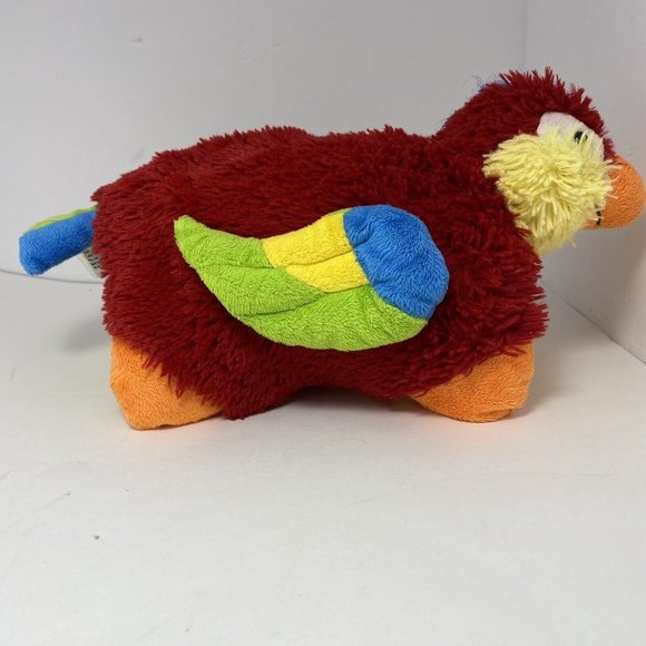 Pillow Pets Pee-Wees Tropical Parrot Bird Plush 12" Toucan Stuffed animal - Picture 3 of 11